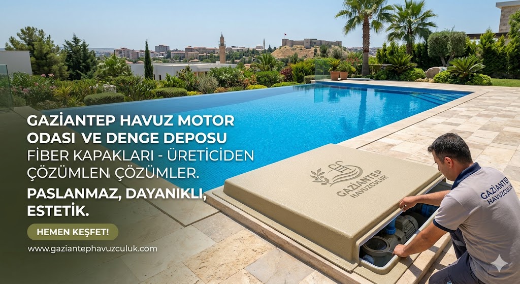 Havuz Motor Odası ve Denge Deposu Kapaklarında Neden Fiberglas Tercih Edilmeli?